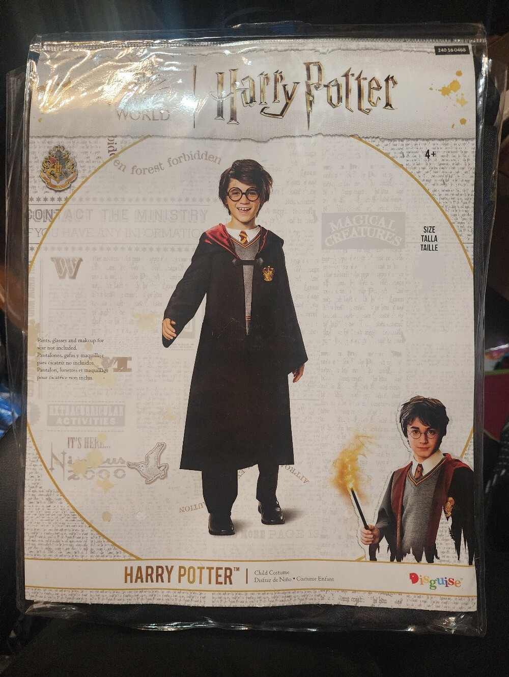 NWT Wizarding World Harry Potter Gryffindor Robe Child Cosplay Halloween Costume